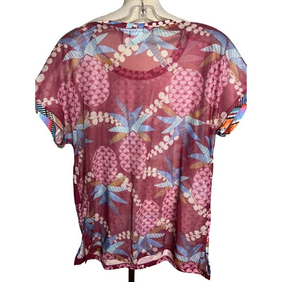 Adidas originals X Farm Pineapple Mesh Small Goth Chic Sports Y2K - Picture 3 of 8